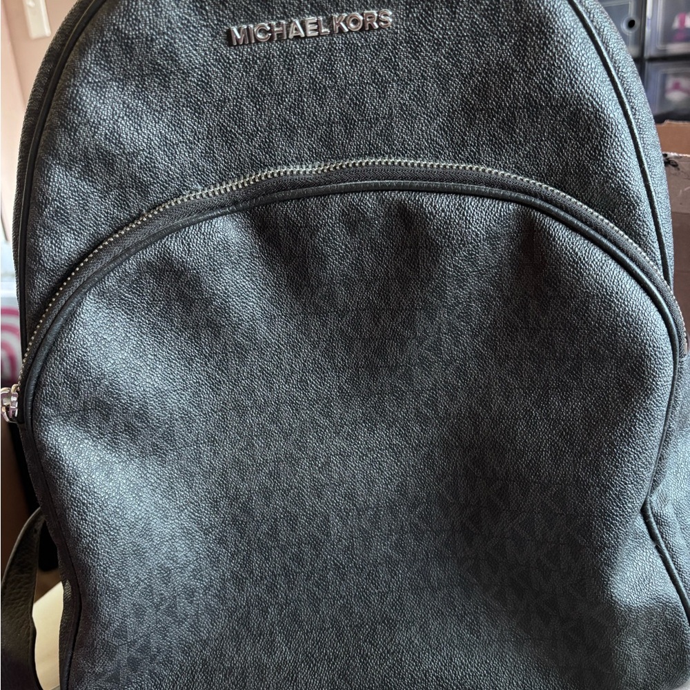 Michael Kors Dark Gray Backpack